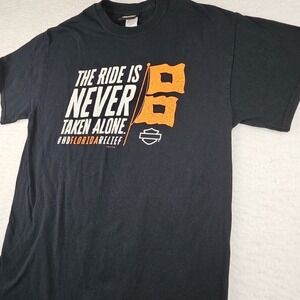 Harley Davidson Shirt M The Ride‎ Is Never Taken Alone Florida Relief Motorcycle